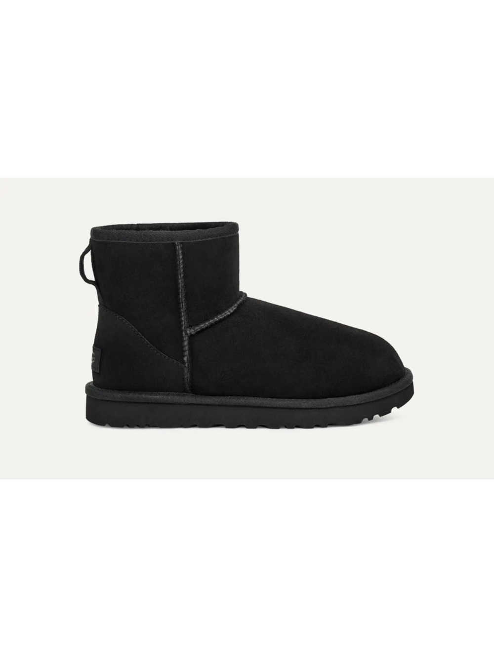 UGG Black Shearling Short boot